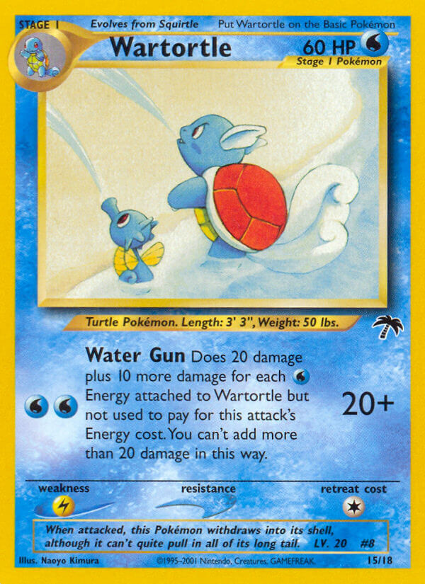 Wartortle (15/18) [Southern Islands] | Mega City Incorporated