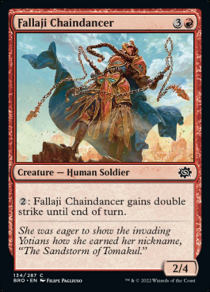 Fallaji Chaindancer [The Brothers' War] | Mega City Incorporated