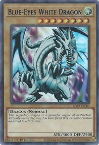 Blue-Eyes White Dragon (Blue) [LDS2-EN001] Ultra Rare | Mega City Incorporated