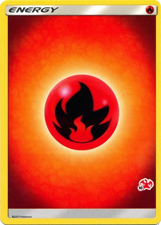 Fire Energy (Charizard Stamp #10) [Battle Academy 2020] | Mega City Incorporated