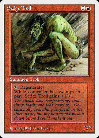 Sedge Troll [Summer Magic / Edgar] | Mega City Incorporated