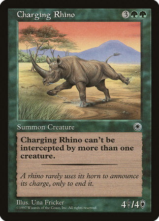 Charging Rhino [Portal] | Mega City Incorporated