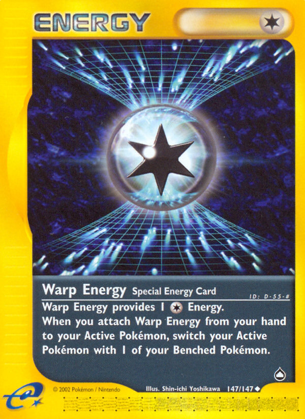 Warp Energy (147/147) [Aquapolis] | Mega City Incorporated