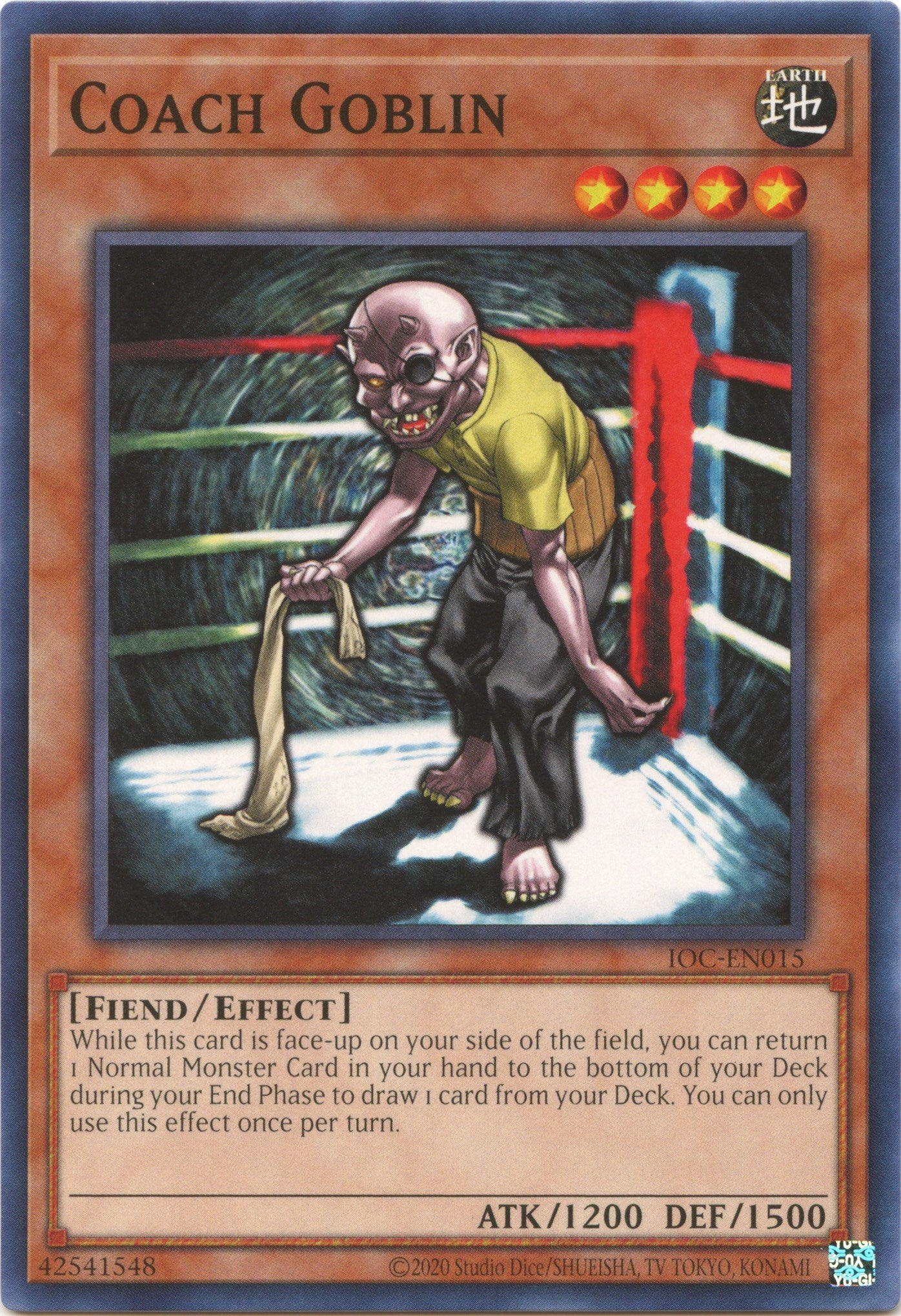 Coach Goblin (25th Anniversary) [IOC-EN015] Common | Mega City Incorporated