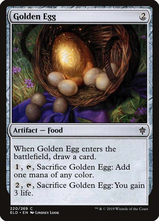 Golden Egg [Throne of Eldraine] | Mega City Incorporated