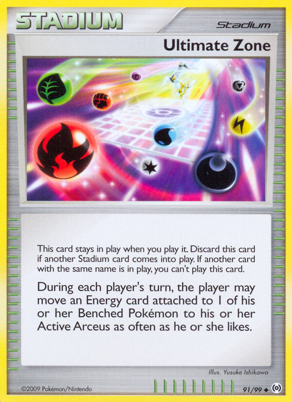 Ultimate Zone (91/99) [Platinum: Arceus] | Mega City Incorporated