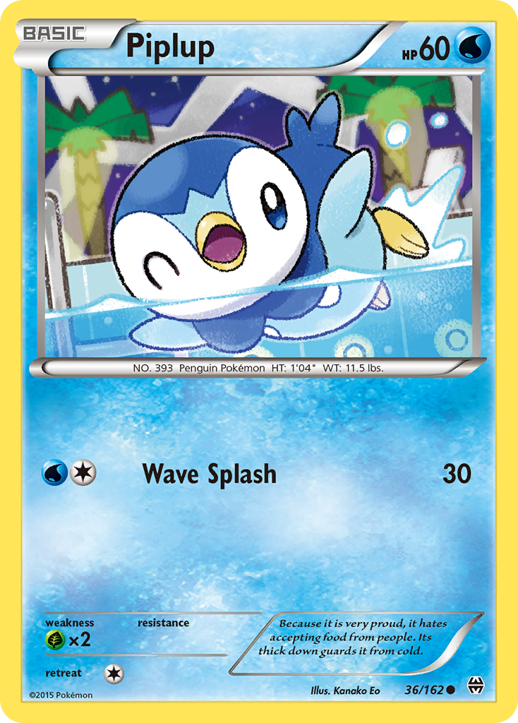 Piplup (36/162) [XY: BREAKthrough] | Mega City Incorporated