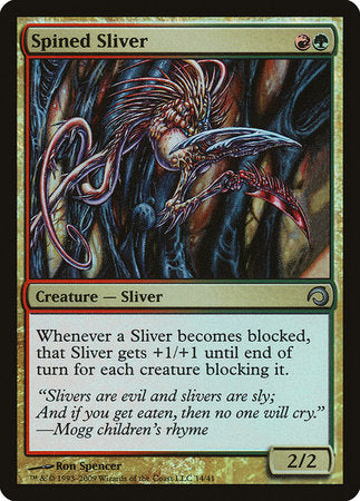 Spined Sliver [Premium Deck Series: Slivers] | Mega City Incorporated