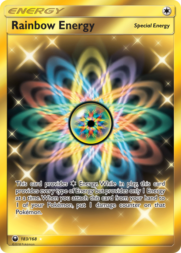 Rainbow Energy (183/168) [Sun & Moon: Celestial Storm] | Mega City Incorporated