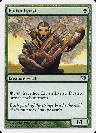 Elvish Lyrist [Eighth Edition] | Mega City Incorporated