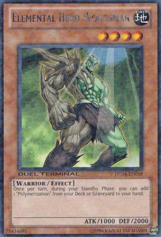 Elemental Hero Woodsman [DT04-EN058] Rare | Mega City Incorporated