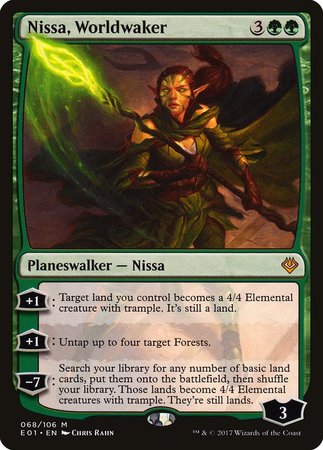 Nissa, Worldwaker [Archenemy: Nicol Bolas] | Mega City Incorporated