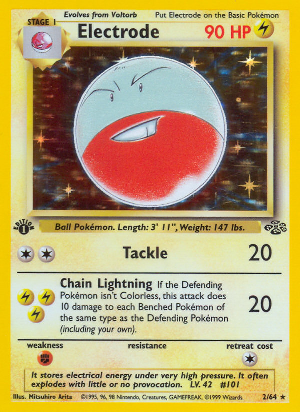 Electrode (2/64) [Jungle 1st Edition] | Mega City Incorporated