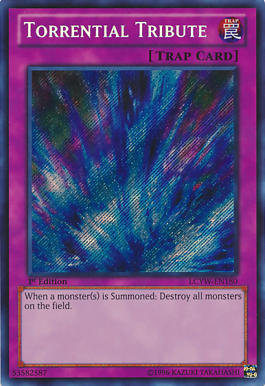 Torrential Tribute [LCYW-EN180] Secret Rare | Mega City Incorporated