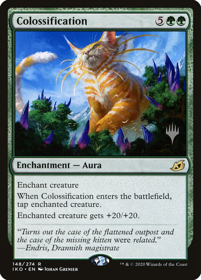 Colossification (Promo Pack) [Ikoria: Lair of Behemoths Promos] | Mega City Incorporated