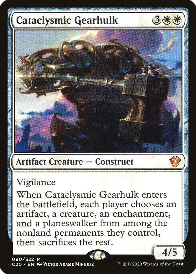 Cataclysmic Gearhulk [Commander 2020] | Mega City Incorporated