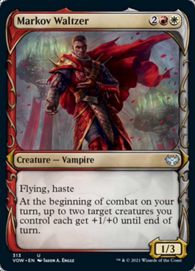 Markov Waltzer (Showcase Fang Frame) [Innistrad: Crimson Vow] | Mega City Incorporated