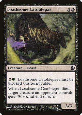 Loathsome Catoblepas [Theros] | Mega City Incorporated