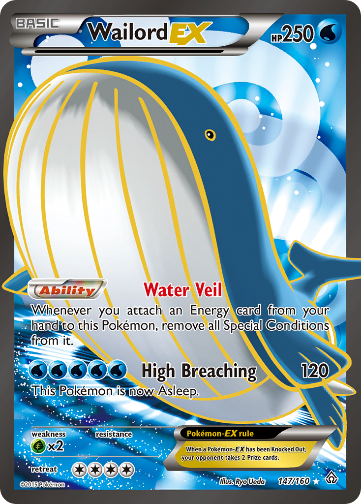 Wailord EX (147/160) [XY: Primal Clash] | Mega City Incorporated