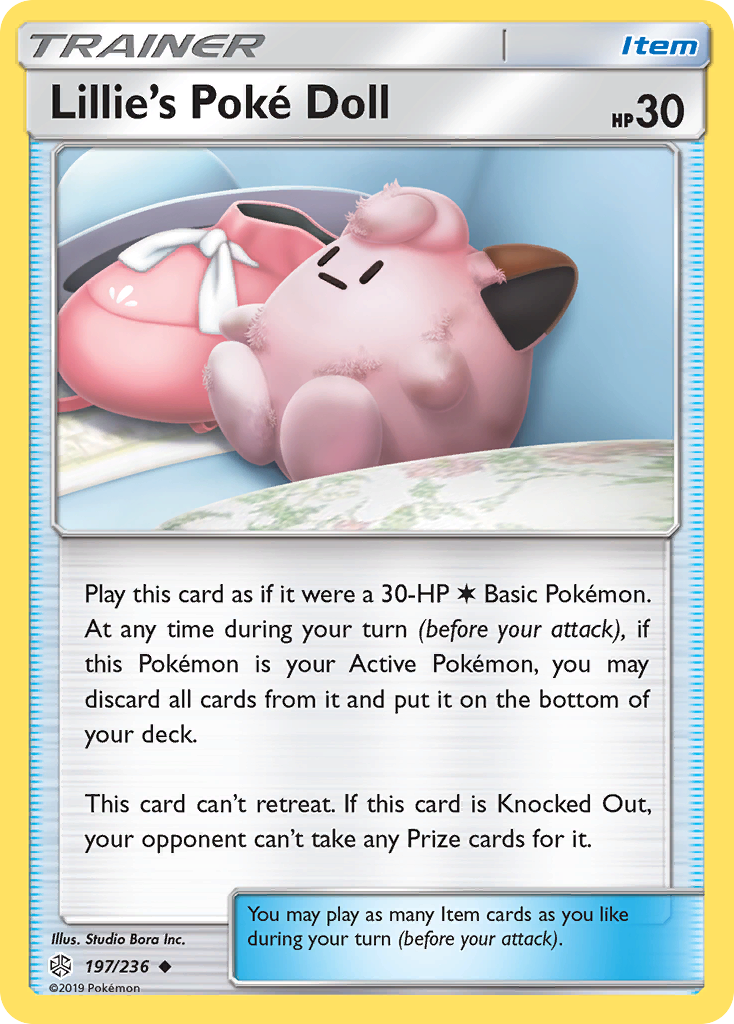 Lillie's Poke Doll (197/236) [Sun & Moon: Cosmic Eclipse] | Mega City Incorporated