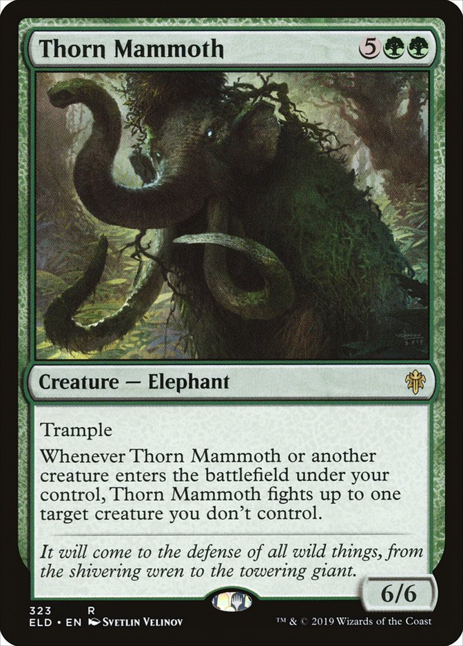 Thorn Mammoth [Throne of Eldraine] | Mega City Incorporated