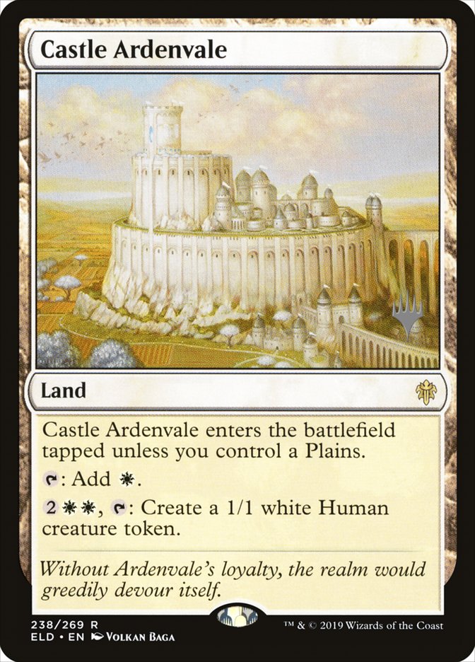 Castle Ardenvale (Promo Pack) [Throne of Eldraine Promos] | Mega City Incorporated