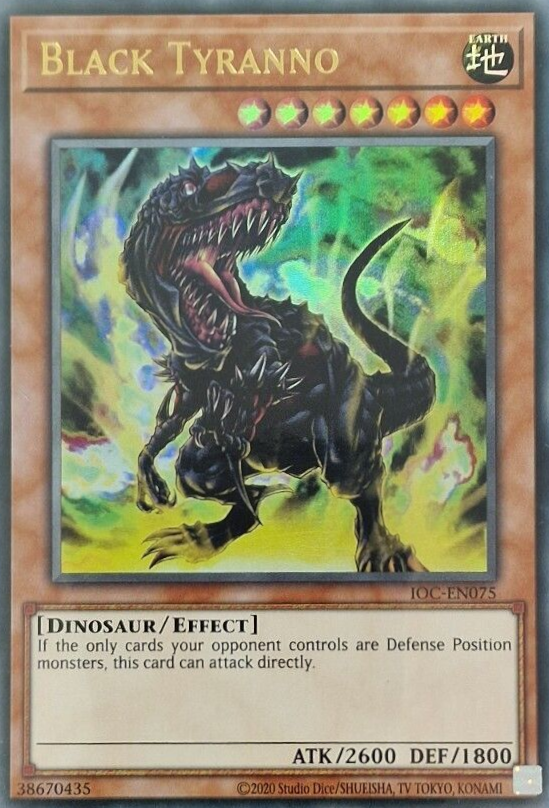 Black Tyranno (25th Anniversary) [IOC-EN075] Ultra Rare | Mega City Incorporated