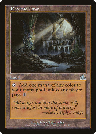 Rhystic Cave [Prophecy] | Mega City Incorporated