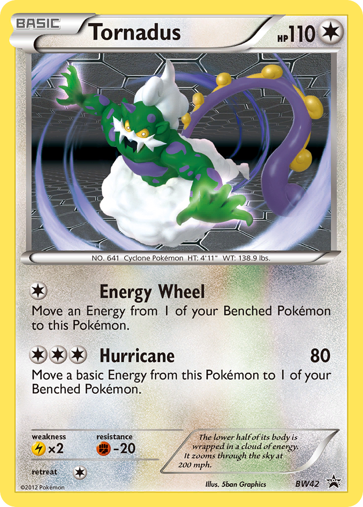 Tornadus (BW42) [Black & White: Black Star Promos] | Mega City Incorporated