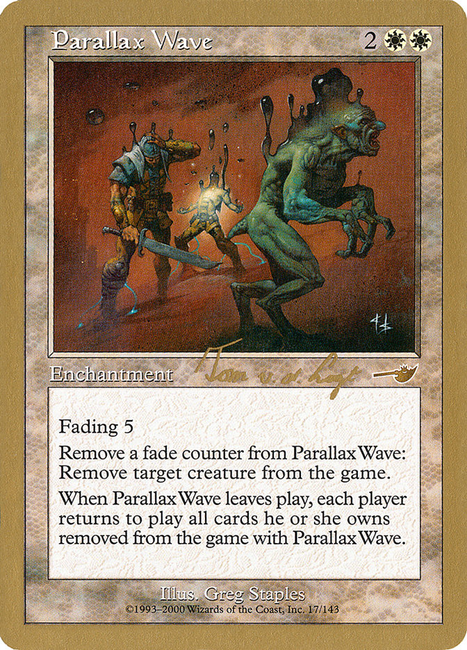 Parallax Wave (Tom van de Logt) [World Championship Decks 2000] | Mega City Incorporated