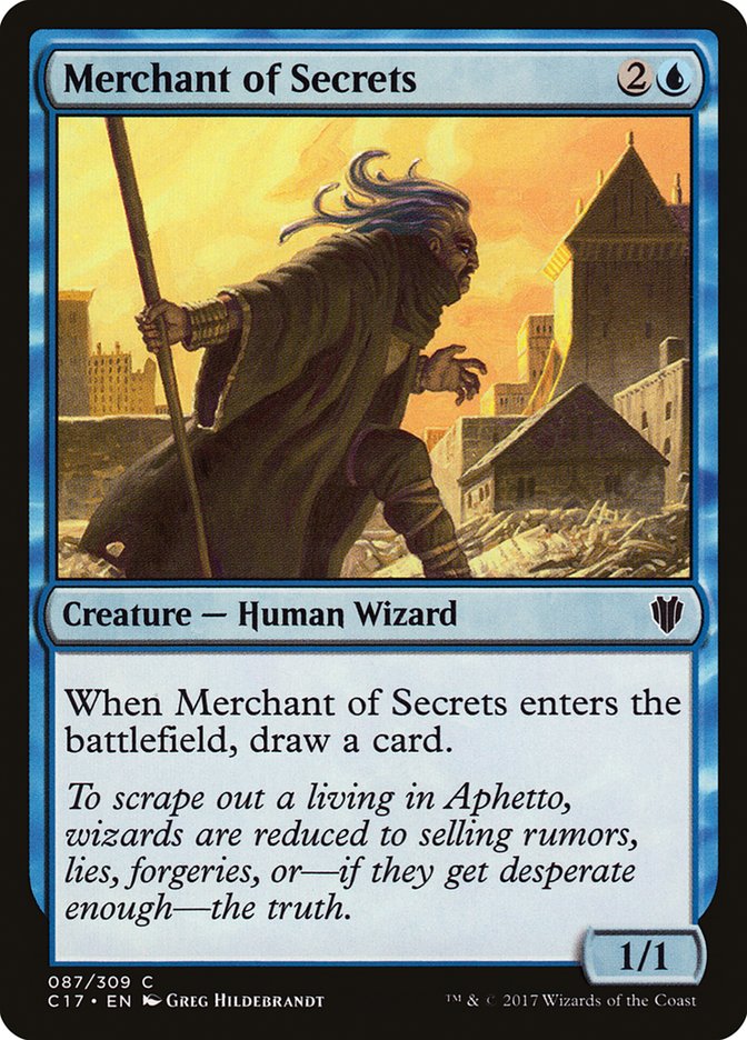 Merchant of Secrets [Commander 2017] | Mega City Incorporated