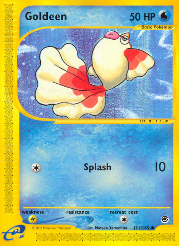 Goldeen (111/165) [Expedition: Base Set] | Mega City Incorporated