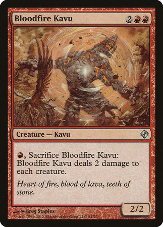 Bloodfire Kavu [Duel Decks: Venser vs. Koth] | Mega City Incorporated