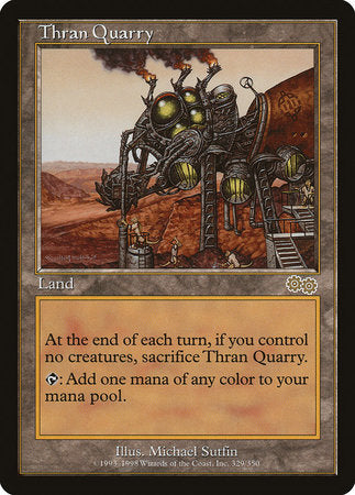Thran Quarry [Urza's Saga] | Mega City Incorporated
