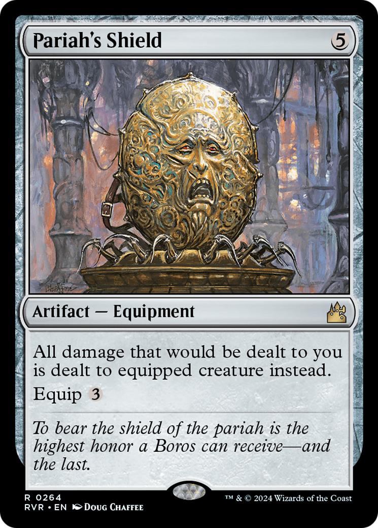 Pariah's Shield [Ravnica Remastered] | Mega City Incorporated