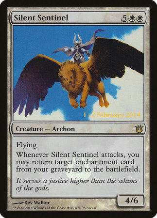 Silent Sentinel [Born of the Gods Promos] | Mega City Incorporated