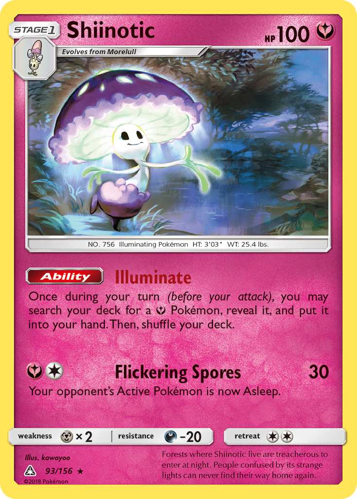 Shiinotic (93/156) [Sun & Moon: Ultra Prism] | Mega City Incorporated