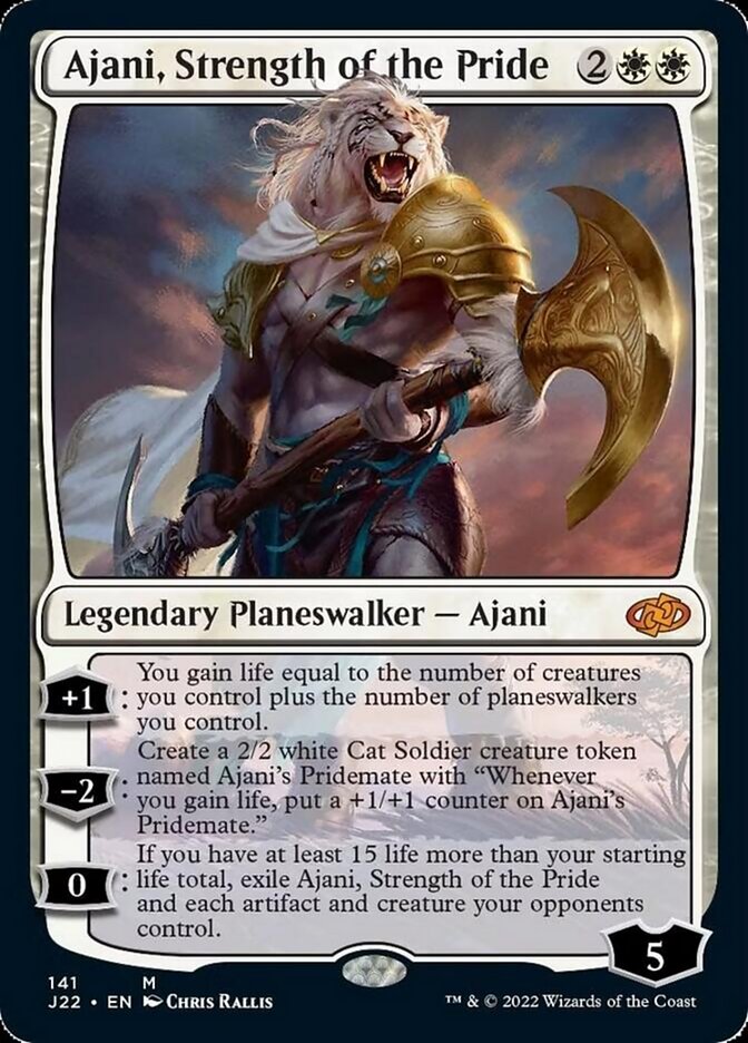 Ajani, Strength of the Pride [Jumpstart 2022] | Mega City Incorporated