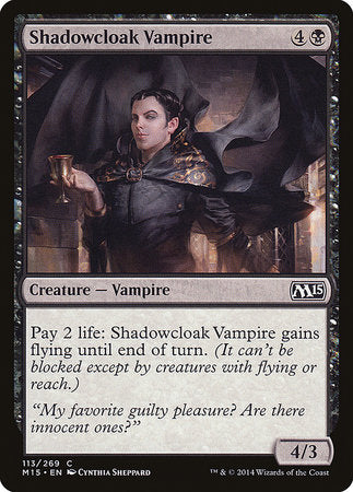 Shadowcloak Vampire [Magic 2015] | Mega City Incorporated