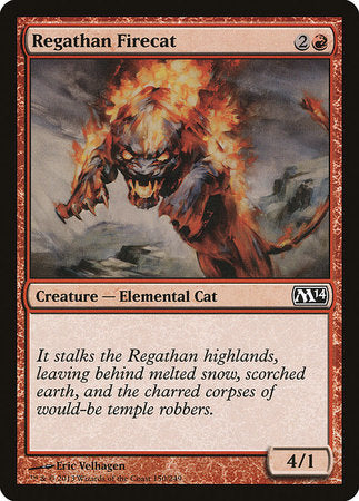 Regathan Firecat [Magic 2014] | Mega City Incorporated