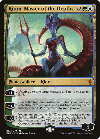 Kiora, Master of the Depths [Battle for Zendikar] | Mega City Incorporated