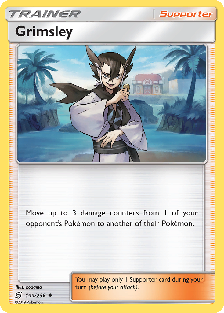 Grimsley (199/236) [Sun & Moon: Unified Minds] | Mega City Incorporated