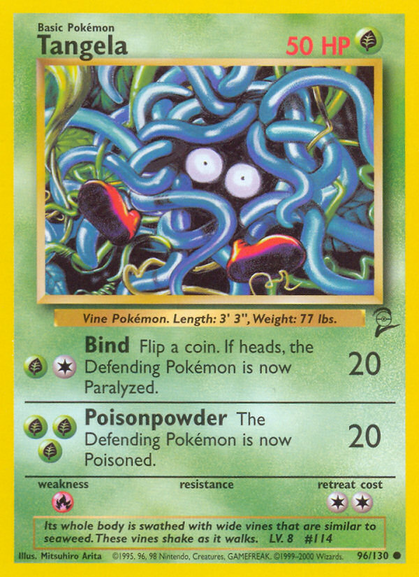 Tangela (96/130) [Base Set 2] | Mega City Incorporated