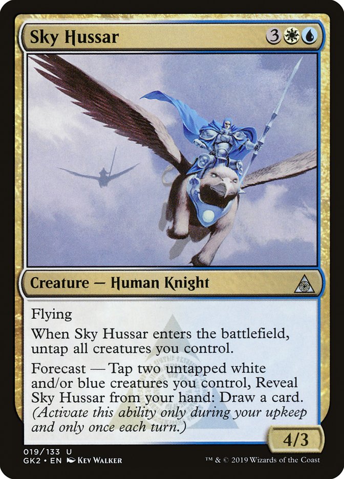 Sky Hussar [Ravnica Allegiance Guild Kit] | Mega City Incorporated