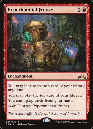 Experimental Frenzy [Guilds of Ravnica] | Mega City Incorporated