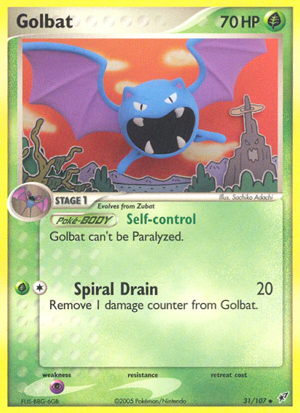 Golbat (31/107) [EX: Deoxys] | Mega City Incorporated