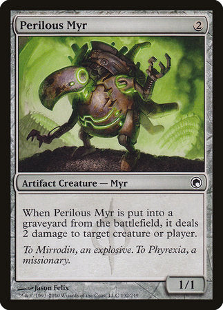 Perilous Myr [Scars of Mirrodin] | Mega City Incorporated