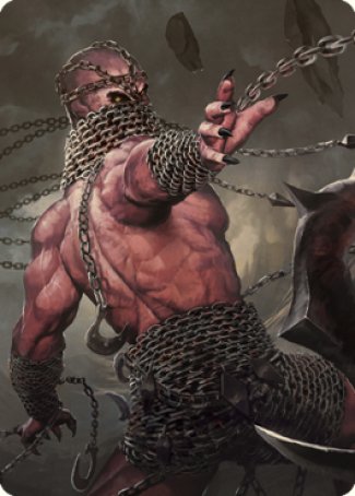 Chain Devil Art Card [Commander Legends: Battle for Baldur's Gate Art Series] | Mega City Incorporated