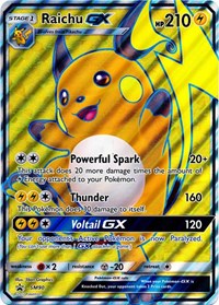 Raichu GX (SM90) (Jumbo Card) [Sun & Moon: Black Star Promos] | Mega City Incorporated