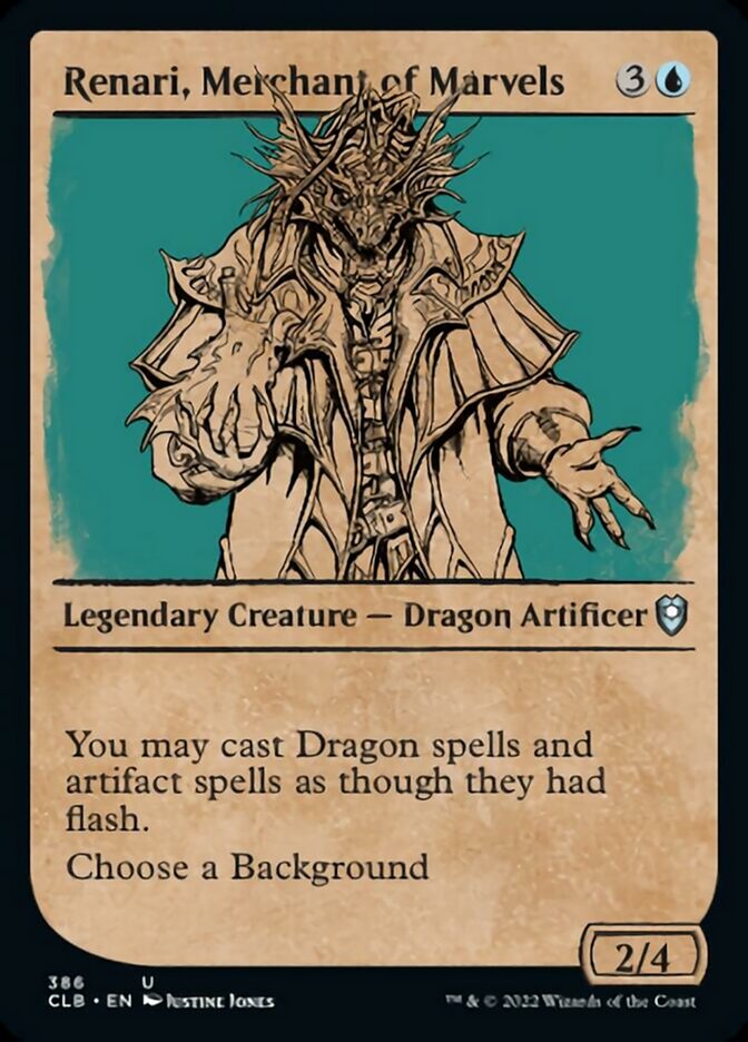 Renari, Merchant of Marvels (Showcase) [Commander Legends: Battle for Baldur's Gate] | Mega City Incorporated